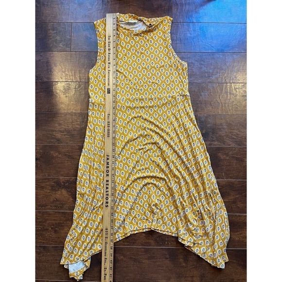 Anthropologie Maeve Palais Mock Neck Swing Soft Stretch Jersey Dress READ - Picture 7 of 7